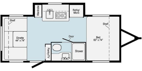 "The Hike" Off Grid Adventure Ready Towable trailer in San Lorenzo