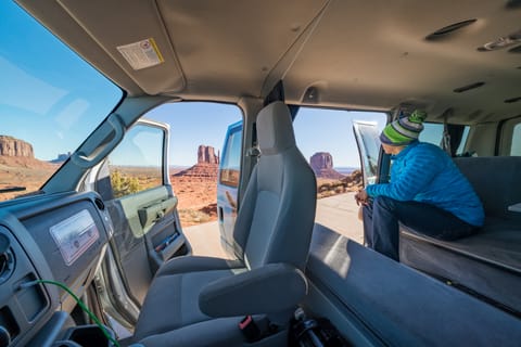 Escape Campervans are compact enough to navigate windy mountain roads and fit in regular sized campsites. No need to search for RV friendly campgrounds. 