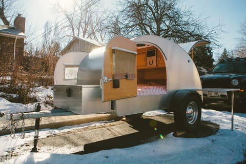 Totoro the Custom Teardrop Camper Towable trailer in Steamboat Springs