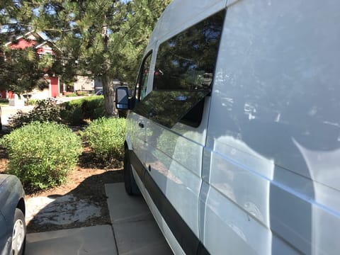 passenger side vent window, to enable that cross breeze to flow through the cabin. 