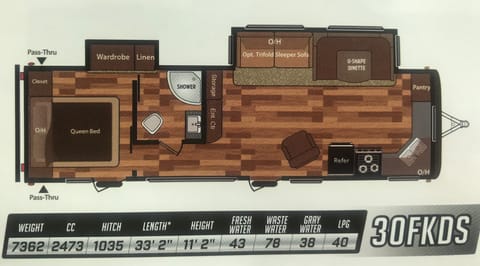 2018 Keystone Hideout Towable trailer in Commerce City