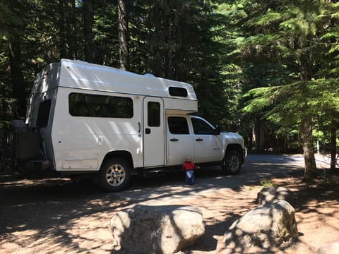 Camping in Oregon with little one