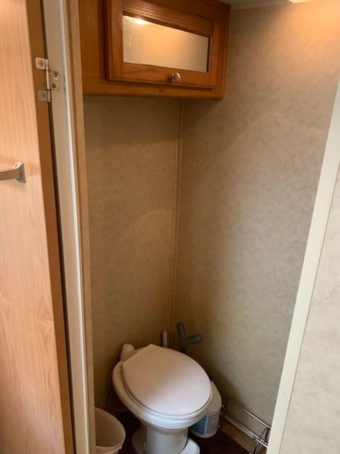 Private toilet area