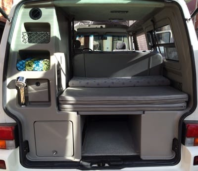 Vintage Eurovan Full Camper T4 Rear Hatch View