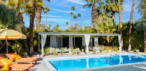 The Blue Dragonfly Villa in Palm Springs