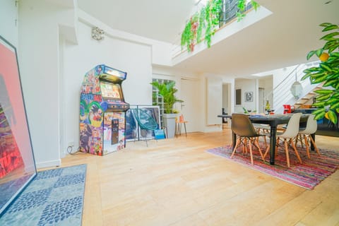 Space Invaders Apartment in Paris