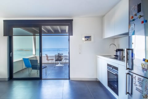Sunsets in Blue Apartment in Decentralized Administration of the Aegean