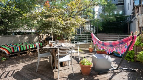 Tropical Kaleidoscope Apartment in Prospect Heights