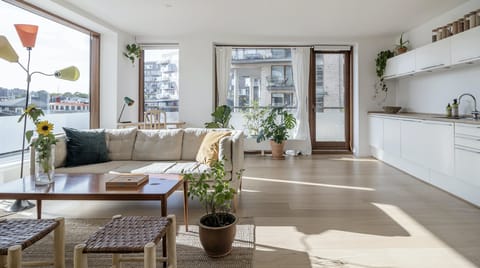 Colour Coordinate Apartment in Copenhagen