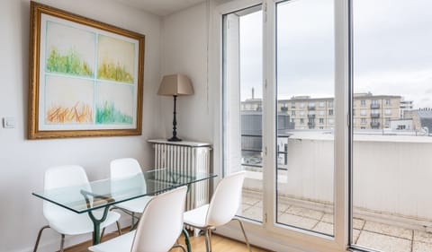 The Striped Pole Apartment in Paris