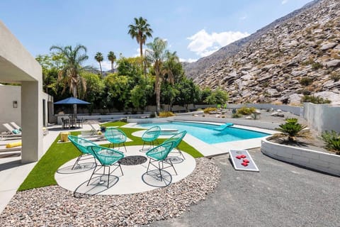 Golden Suncup House in Palm Springs