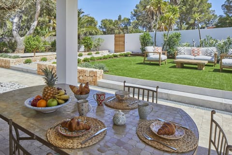 The View from the Terrace Apartment in Ibiza