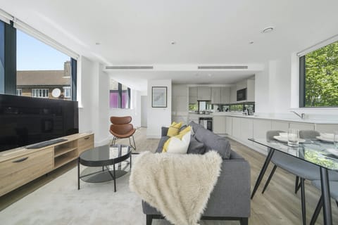 Old Meets New Apartment in London Borough of Southwark