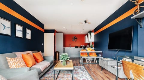 Mandarin Orange Apartment in Sheffield