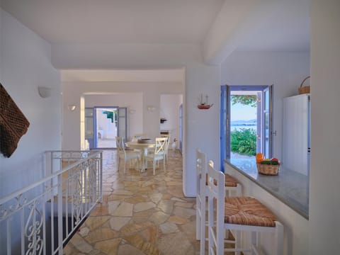 Island Marble Apartment in Paros, Greece