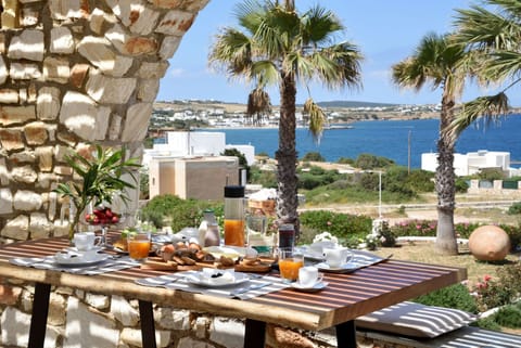 Sunlight Over Sapphire Apartment in Paros, Greece