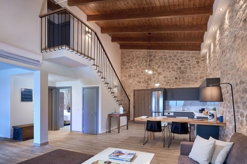 Sun-soaked Stone Apartment in Rhodes, Greece