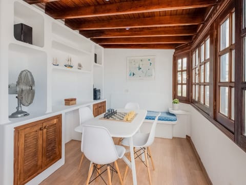 Patchwork & White Apartment in Puerto del Carmen