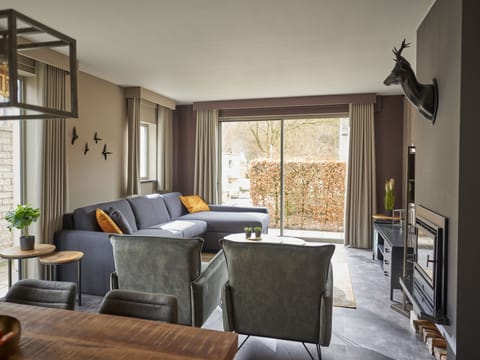 Deer in the Lantern Lights Apartment in Wallonia, Belgium