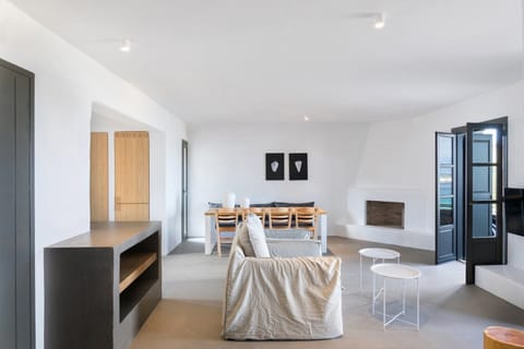 Vision of White Apartment in Paros, Greece