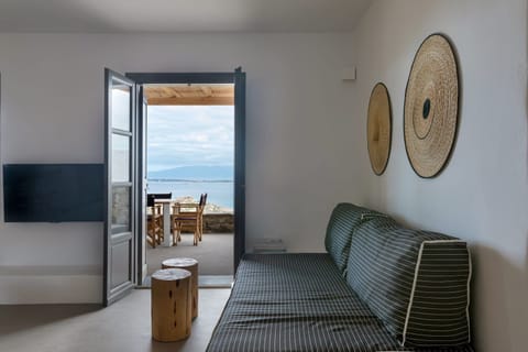 Vision of White Apartment in Paros, Greece