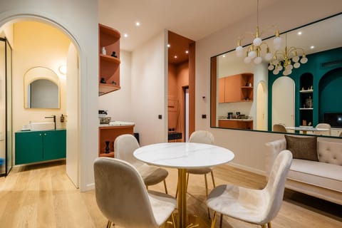 Honey Terracotta Wohnung in Milan