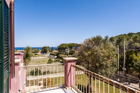 Electric Pink Castle Villa in Sicily