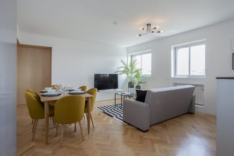 Heels on Herringbone Apartment in Porto