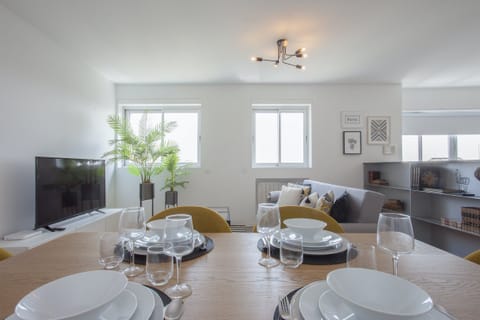 Heels on Herringbone Apartment in Porto