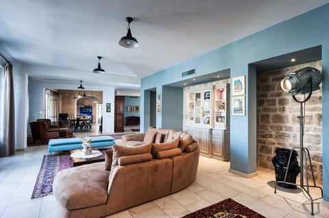 Sicilian Blue Tiles Apartment in Sicily