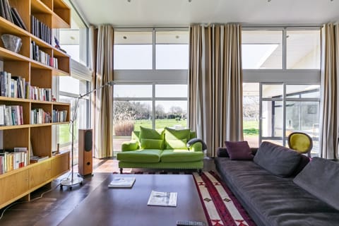 Behind the Glass Apartment in Finistere