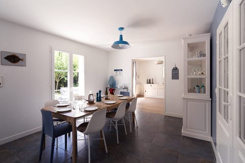 Rocksalt & Blue Apartment in Normandy