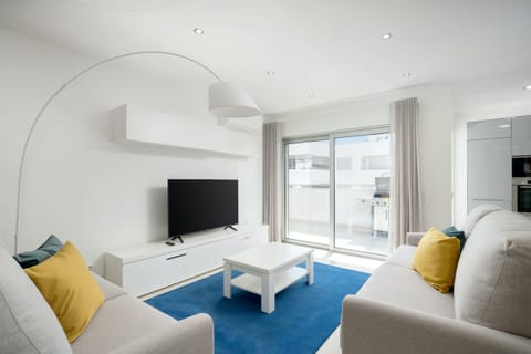 Brilliant Blue Apartment in Lagos