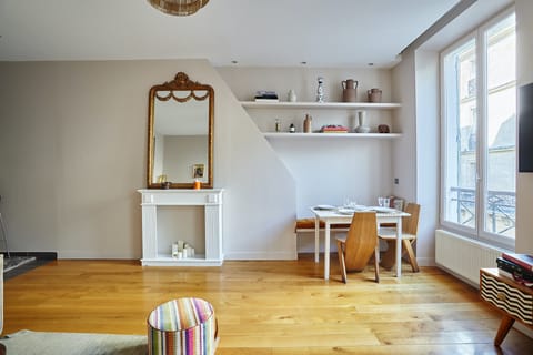 Gilded Cocoon Apartment in Paris