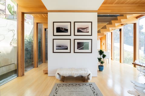 The Glass Box House in Hollywood Hills