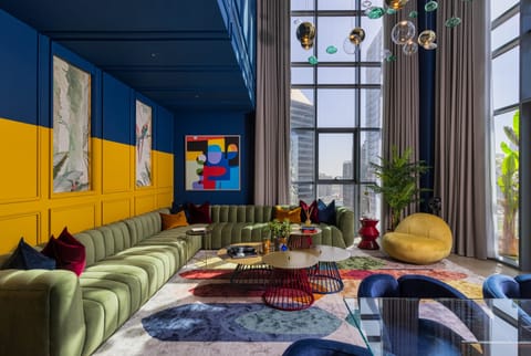 Retro Futurism Apartment in Dubai