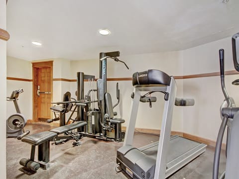 Mill Club communal gym.