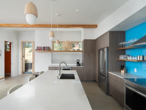 Open Kitchen with Smart Appliances