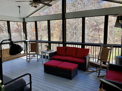 Main Floor Porch (Newly Added Furniture)