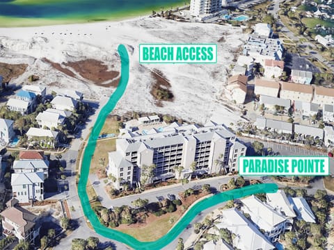 Paradise Pointe beach access