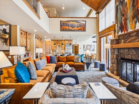 Living Room, Snow Mansion, Breckenridge Vacation Rental