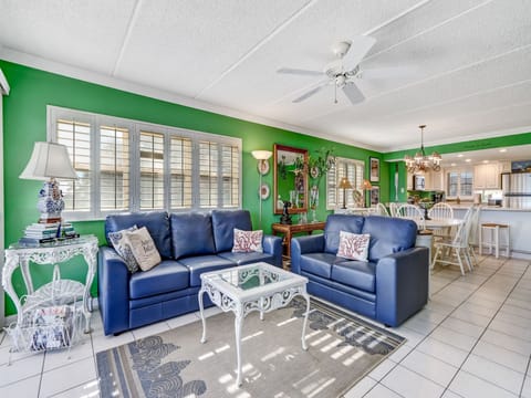 Living Room into Dining Area