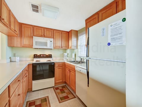 Kitchen with Ocean View