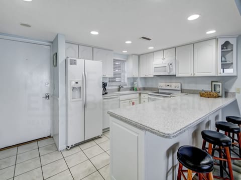 Kitchen with Ocean View