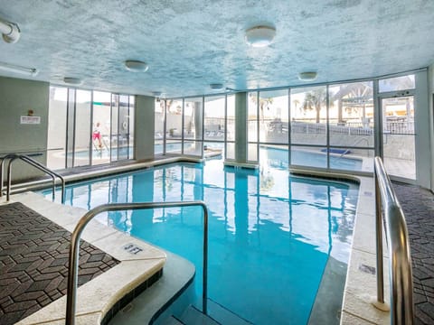 Indoor to outdoor pool