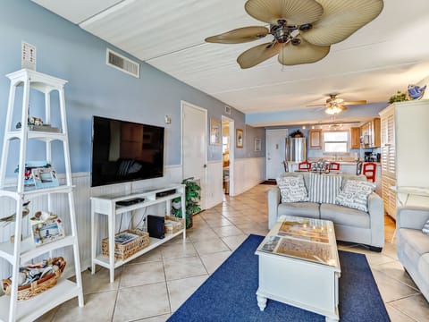 Living Room and Balcony with Ocean View