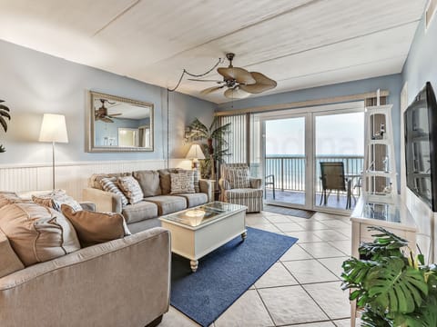 Living Room and Balcony with Ocean View