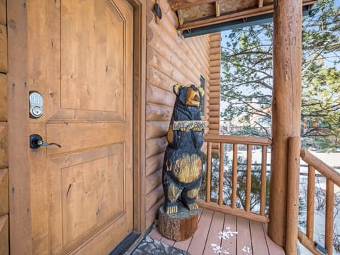 Creekside Retreat   - Front door and main entrance to home.