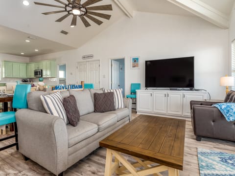 Sun Spot Living Room Dauphin Island Beach Rentals