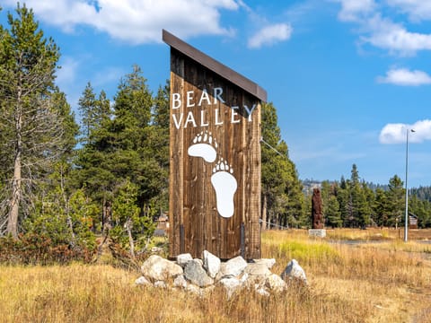 Welcome to Bear Valley! 2.5 hours from the central valley and at 7200 feet, we are your alpine playground!